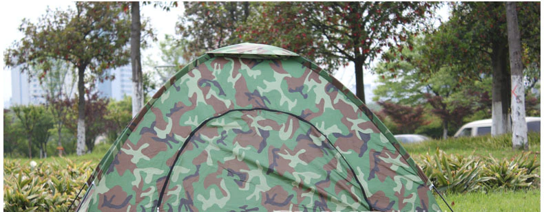 Cheap Goat Tents Ultralight Waterproof Trave Camping Lightweight Portable Army Green Tent Double Layer 3 Season Hiking Fishing Hunting Shelter   